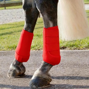 <span class=keywords><strong>Liberté</strong></span> de mouvement Bottes de protection de jambe de <span class=keywords><strong>cheval</strong></span> équestre en néoprène Protections non restrictives Polo Wraps - Product Image 4