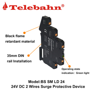 Dispositivos de Protección Contra Sobretensiones de Bajo Voltaje de 12V/24V/48V CC, 2 Cables, para Sistemas de Medición y Control - Product Image 3