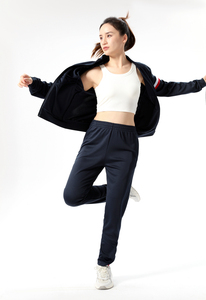 Tuta da <span class=keywords><strong>calcio</strong></span> di alta qualità con Logo personalizzato giacca da allenamento pantaloni sportivi giacca con cerniera completa Set maglione tuta - Product Image 4