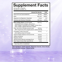 Capsules de Collagène Naturel Brûle-Graisses avec Supplément CLA : Favorise l'Énergie Propre, Soutient le Métabolisme, Capsules pour la Santé des Cheveux, de la Peau et des Ongles
