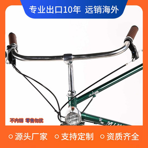 Bicicleta Híbrida Vintage de 26 Pulgadas, 7 Velocidades, Cuadro Rígido de Acero, Bicicleta Urbana - Product Image 3