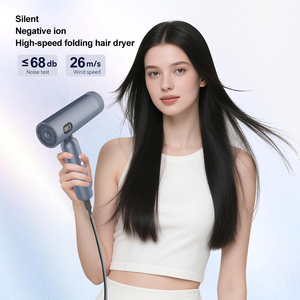 Sèche-cheveux pliable mini, souffleur personnalisé, prix de gros usine, sèche-cheveux ionique électrique professionnel avec diffuseur - Product Image 3