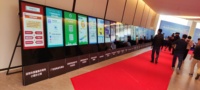 Pantalla táctil de 55 pulgadas de señalización digital Android Os Mall Quiosco de transmisión para sala de montaje virtual con diseño de I Pad