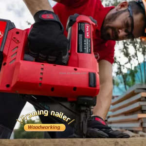 Kit de herramientas sin batería, 110 Julios, batería de litio recargable, pistola de clavos industrial DIY, pistola de clavos eléctrica <span class=keywords><strong>para</strong></span> carpintería - Product Image 4