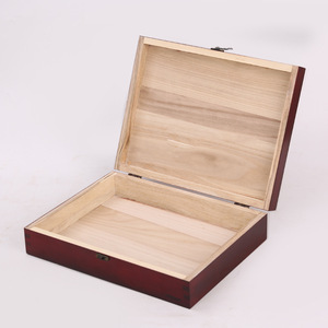 Camphor Wood Genealogy Box Rectangle Engraved <b>Gold</b> Embellishment Household Storage Family Tree Calligraphy <b>Painting</b> Box - Product Image 4