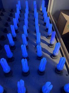 Ống huỳnh quang bước sóng 20W 220V 365nm <span class=keywords><strong>3U</strong></span> Kính <span class=keywords><strong>CFL</strong></span> E27 bẫy muỗi tiết kiệm năng lượng đèn kéo dài mao mạch - Product Image 5