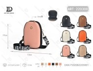 Borsa Ovale Rigida da Donna con Tracolla per Uso Quotidiano, Stile Moderno, Materiale EVA, Capacità 1-1.9L, Chiusura con Zip - Product Image 1