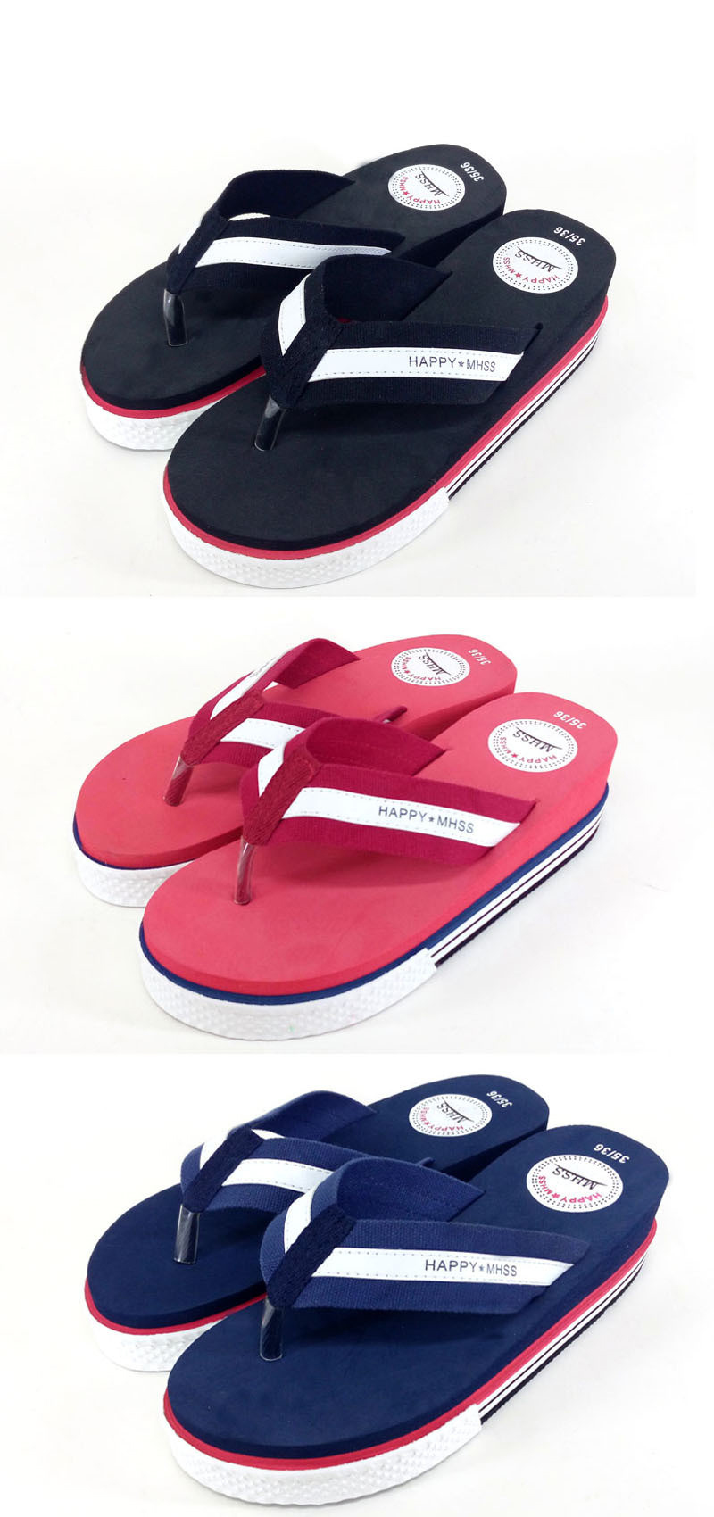 Custom Design EVA Flip-flops Casual Shoes for Women Men Indoor Outdoor Platform Slipper