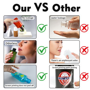 Transparente 70ml 90ml 110ml 130ml Espessamento <span class=keywords><strong>PET</strong></span> Cosméticos Beleza Rosto Body Toner Essência Loção Imprensa Bomba Garrafa Recipiente - Product Image 6