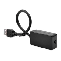 Adaptateur USB AUX portable pour voiture ZTUZAUTO, compatible avec le système Mercedes Benz NTG 5.0/5.1, convertisseur d'entrée/sortie audio, noir, ABS, Plug and Play