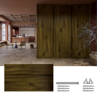 Nouveauté Panneau de séparation intérieur en PVC imperméable pour la décoration de la maison