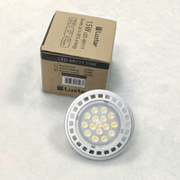 Lampadine ar 111 15 watts 18 watts 20 watts led ar111 es111 g53 6v 12v 24v 30v 3cct 3watt sélectionnable ar111 rgb dmx option