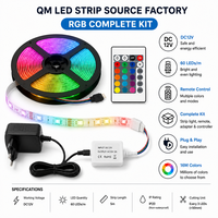 Bandes LED RGB, Rubans LED RGB, Lumières LED RGB 12V, Lumières Intelligentes 24V avec Contrôle par Application et Télécommande Intelligente