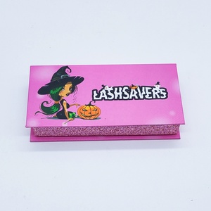 Cajas de pestañas de ataúd de Halloween personalizadas Embalaje de laminación negro mate Proveedor mayorista - Product Image 5