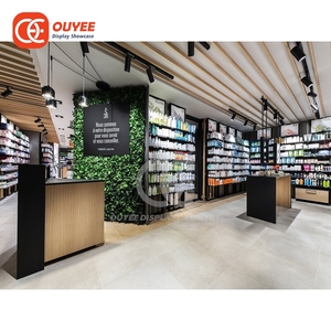 Soluzione Chiavi in Mano per Arredamento Farmacia, Progetto di Design con Espositori Aperti in Acciaio Inox per Farmacie Ospedaliere - Product Image 2