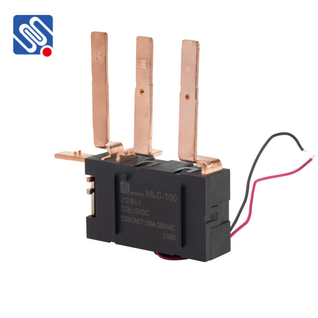 Meishuo MLC Micro Magnetic Latching Relay 100A 9VDC 12V High Power Miniature Size with Sealed Protection for Smart Meters