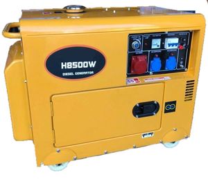 Portable Air Cooled 5kVA Silent Diesel <b>Generator</b> for Home Use - Product Image 3