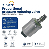 Katup Pengurang Tekanan Proporsional Z0054 untuk Suku Cadang Excavator Cocok untuk TM70202 PP50bar PA20bar 24V AMP Plug
