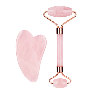 Outil <span class=keywords><strong>de</strong></span> massage facial Guasha Vanedove <span class=keywords><strong>de</strong></span> haute qualité, <span class=keywords><strong>rouleau</strong></span> en quartz rose, pierre Guasha, garantie 1 an pour la peau - Product Image 4