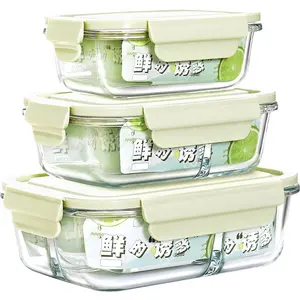 China Supplier Leakproof Heating Refrigeration Hot Box Food Storage Containers Set with Lids