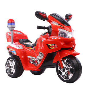 Motocicleta Infantil de 6V con Luces de <span class=keywords><strong>Policía</strong></span>, Múltiples Funciones, Diseño Cómodo para Niños y Niñas de 2 a 6 Años, Buen Precio - Product Image 4