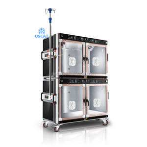 Cage vétérinaire OSCAT <span class=keywords><strong>EUR</strong></span> PET de grande qualité en acier inoxydable, équipement vétérinaire, cage vétérinaire, unité de soins intensifs pour grands chiens - Product Image 3