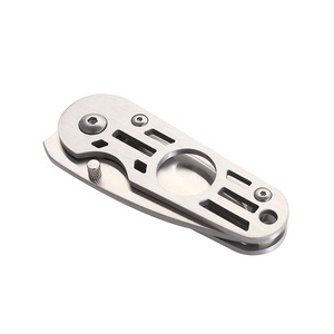 Cortador de puros de acero inoxidable, venta directa de fábrica, cuchillo para puros - Product Image 3