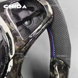 Convient pour <span class=keywords><strong>BMW</strong></span> G38, cuir en carbone forgé de haute qualité personnalisé avec un design semi-perforé, compatible avec la série G G20 G06 - Product Image 3
