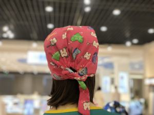 Elegante nuovo modello cappelli da infermiera in sala operatoria alla moda accessori per uniformi da clinica in cotone con stampa da medico in tessuto per abbigliamento ospedaliero - Product Image 4