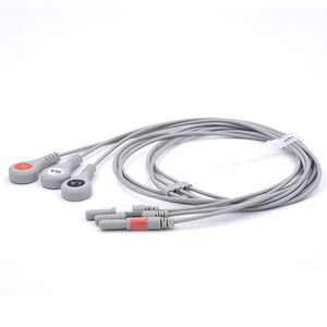 Oreille-clip électrode plaqué or cuivre Eeg câble câbles médicaux accessoires - Product Image 4