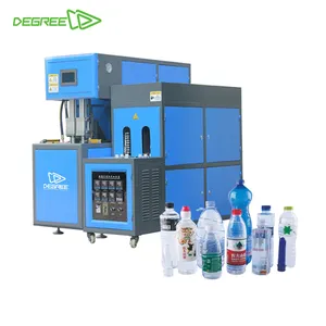 2 cavity semi auto pet bottle blowing machine for sale