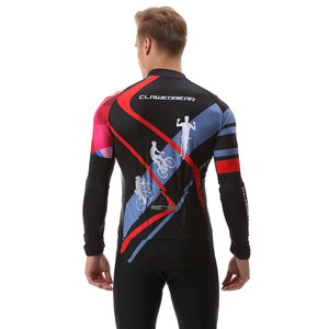 Ropa de Ciclismo de Manga Larga para Primavera/Otoño, con Protección UV, Diseño Personalizado de Longitud de Manga y Ajuste al Cuerpo - Product Image 3