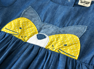 Proveedor Chino de Ropa para Bebés y Niños Pequeños, Vestido de Mezclilla para Niñas - Product Image 3