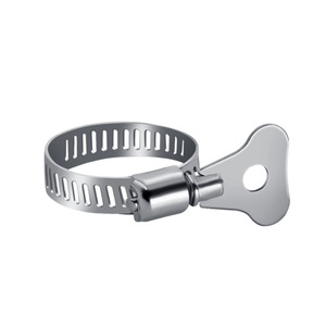 Abrazadera de tubo de acero inoxidable DaMei de 25-38 mm con mango para fijación de tuberías de agua - Product Image 3
