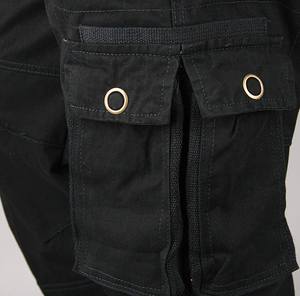 Pantaloni Cargo da uomo di alta qualità tinta unita pantaloni lunghi tattici Outdoor Casual verde kaki - Product Image 6