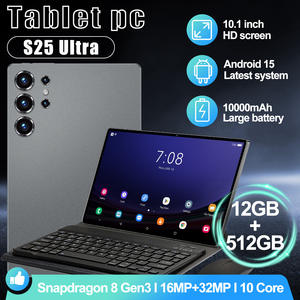 Tablette S25 Ultra 5G avec carte SIM, 12 Go de RAM, MTK, écran 10,1 pouces, Android, tous les réseaux, <span class=keywords><strong>Google</strong></span> Store, téléchargement d'applications, appels vidéo, photos - Product Image 5
