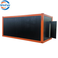 WinFair Ready-Made-Container-House Préfabriqué Pliable Arabie Saoudite Préfabriqué Duplex Mobile Z Fold Container House Avec Salle de Bains