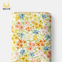 Tissu en coton imprimé numérique personnalisé pour femmes chinoises C180, tissu en coton pour vêtements