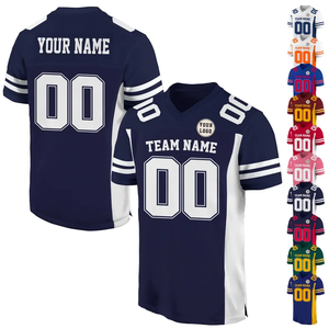 Maillot de football personnalisé pour adulte, maillot de football d'équipe personnalisé avec nom et numéro, maillot de football universitaire personnalisé pour les fans - Product Image 3