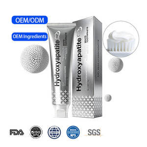 Pasta Gigi Dewasa Bebas Fluoride Mint Fresh Breath Nano Hydroxyapatite Pemutih Herbal untuk Pembersihan Mendalam Ukuran Reguler Rumah Tangga - Product Image 1