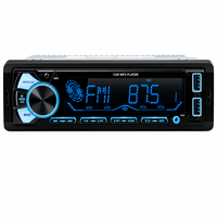 Lecteur MP3 de voiture VOLOX YD7388-IC 1 DIN, lumières 7 couleurs, radio stéréo Bluetooth, 4 RCA, contrôle par application, prix d'usine, vente en gros
