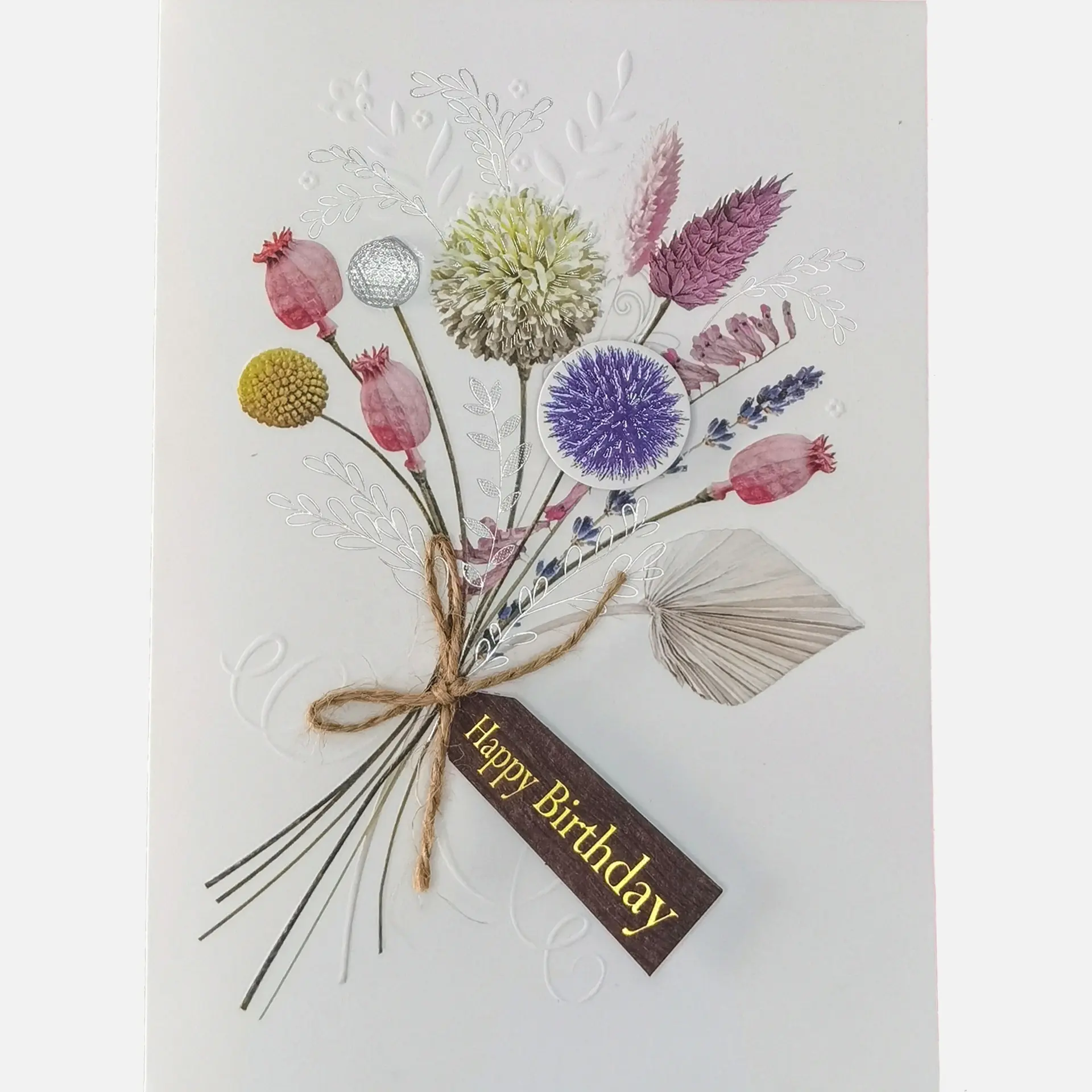 Kreative handgemachte Blumen Thanksgiving Muttertag Geburtstag wünscht Nachricht Grußkarten