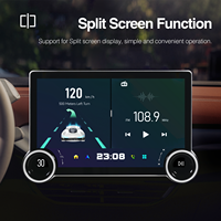 11.5 pouces Android 13 Carplay écran automatique autoradio récepteur stéréo lecteur multimédia 4 + 64/6 + 128GB DVD 4G pour Toyota Avanza