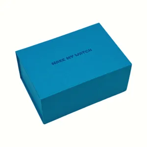 صندوق هدايا قابل للطي مخصص من الورق المقوى ملون وفخم ووردي صندوق ورقي للشحن لتعبئة أكسسوارات الشعر