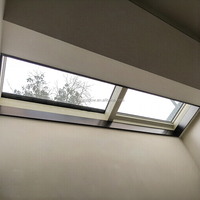 Toit vitré automatique fixe, design modulaire, système de pare-soleil intégré, système de drainage, installation rapide, villa, cuisine, sous-sol