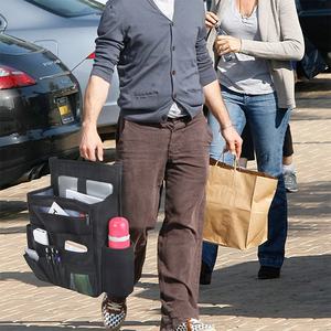 Organisateur de siège arrière pour enfants <span class=keywords><strong>avec</strong></span> support pour <span class=keywords><strong>tablette</strong></span> <span class=keywords><strong>Miroir</strong></span> de siège de voiture pour bébé Organisateur de siège arrière de voiture - Product Image 5