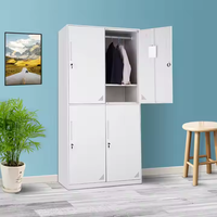 Armoire de casier en métal à verrouillage électronique 9 6 à 3 compartiments de haute qualité pour l'école de gymnastique du personnel et le vestiaire