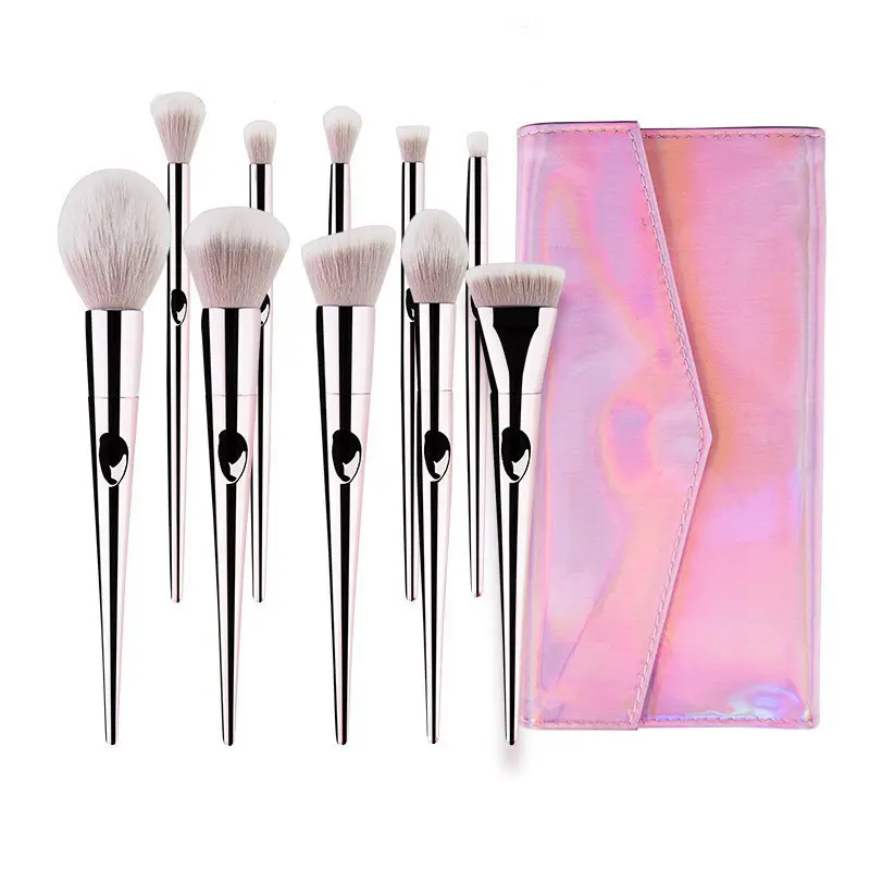 Cosmetics Make Up Contour Foundation Eyeshadow Brush Tools Kit Supplier Custom Professional Makeup Brushes Set with bag