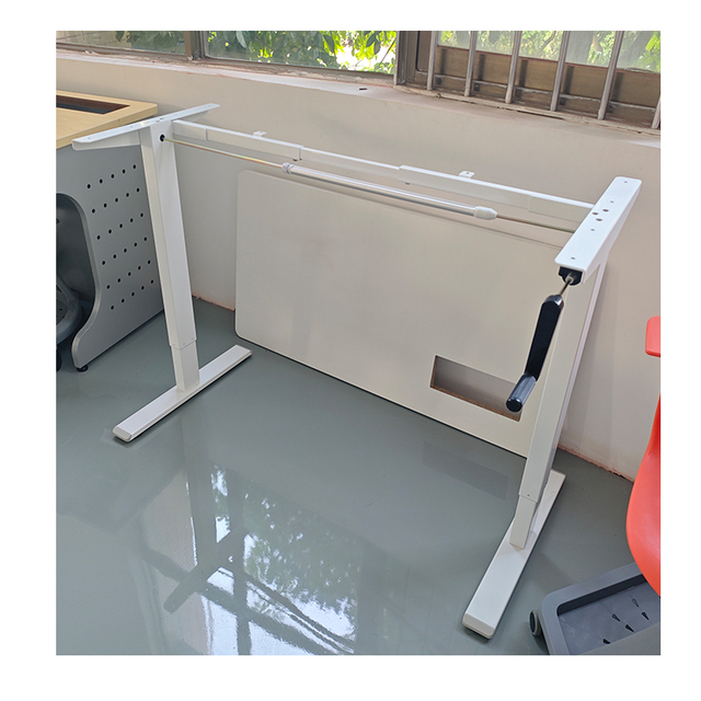 Electric Standing Desk Anti-Collision Adjustable Stand up Desk Height Adjustable Table Leg for Office Home Use