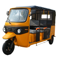 Promotion UD : Tricycle Électrique Mobile Tuk Tuk 60V, Camionnette Alimentaire à Carrosserie Ouverte / Van de Restauration Haute Visibilité pour Activités Commerciales Mobiles